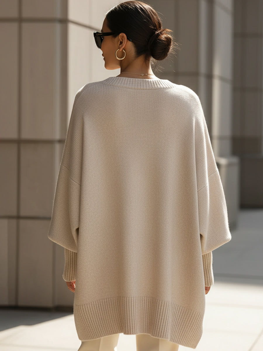 Ayesatu - Loose Fit Oversized Sweater