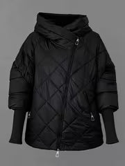 Stephenson - Jacket With Hood and Diamond Quilted Pattern