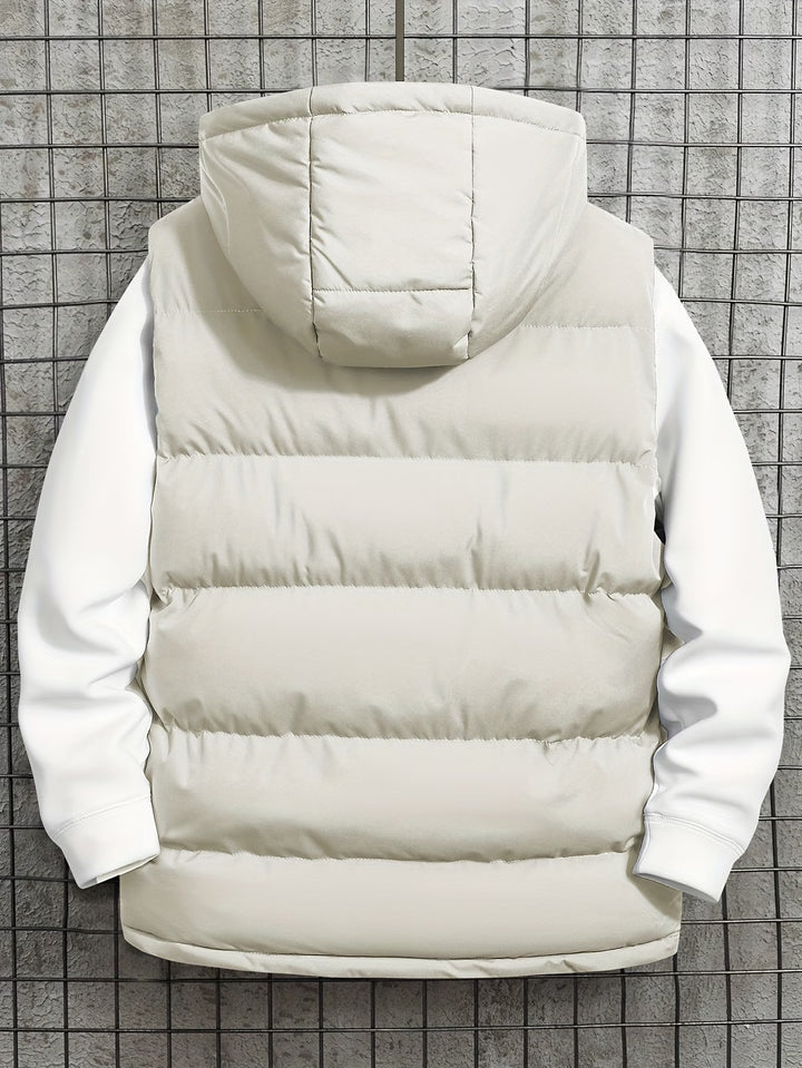 Eliott - Sleeveless Vest With Zippered Pockets