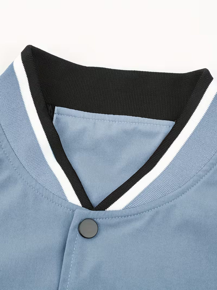 Truett - Fashion Letter Baseball Jacket