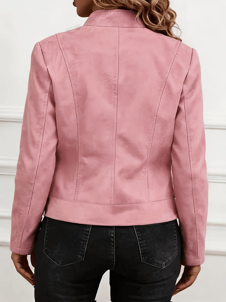 Amina - Long Sleeve Zip-Up Jacket
