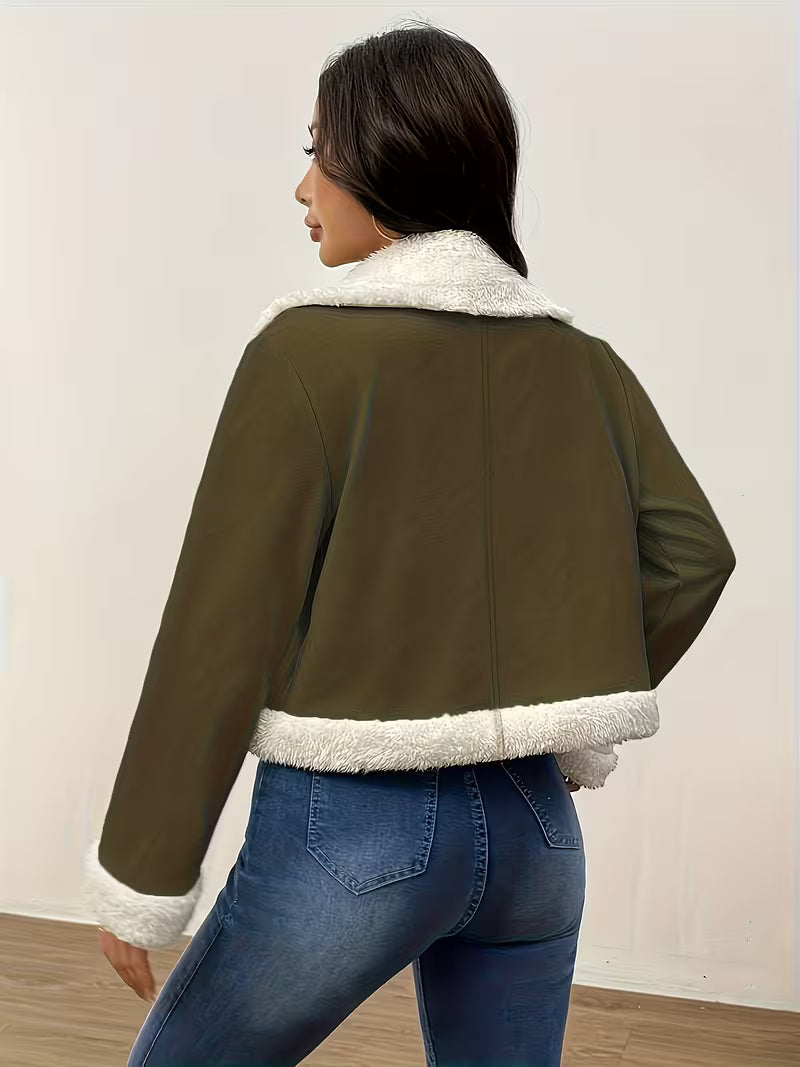 Zilia - Fleece Lined Long Sleeve Jacket