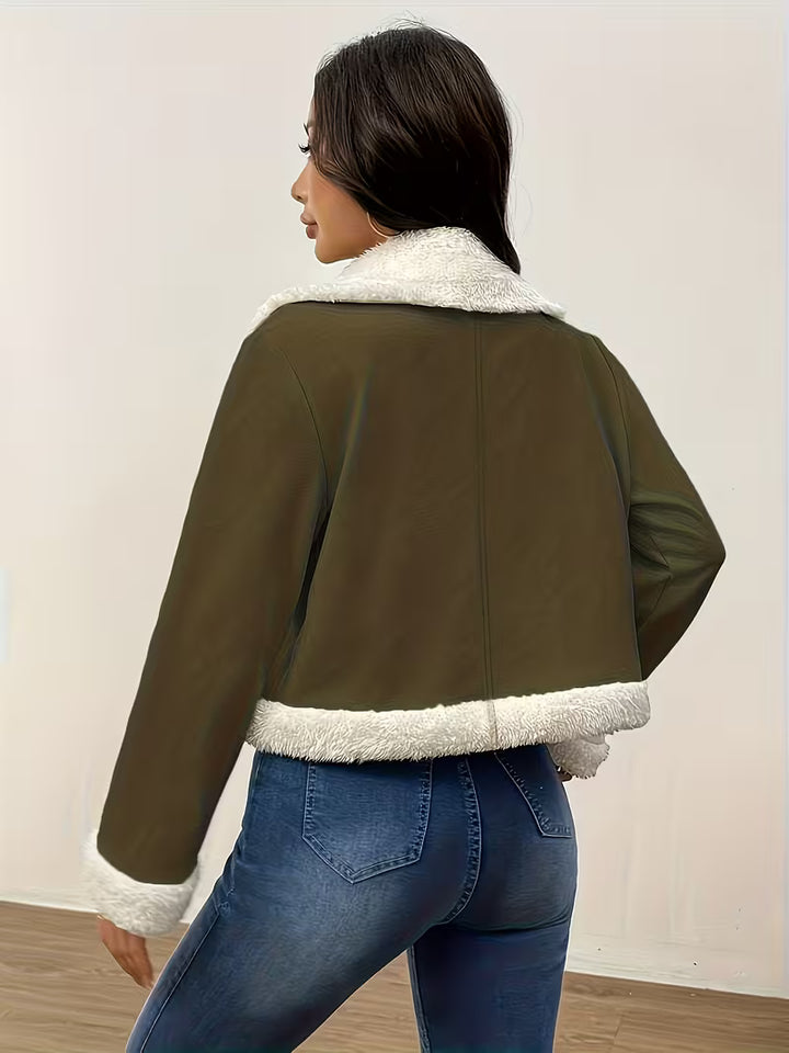Zilia - Fleece Lined Long Sleeve Jacket