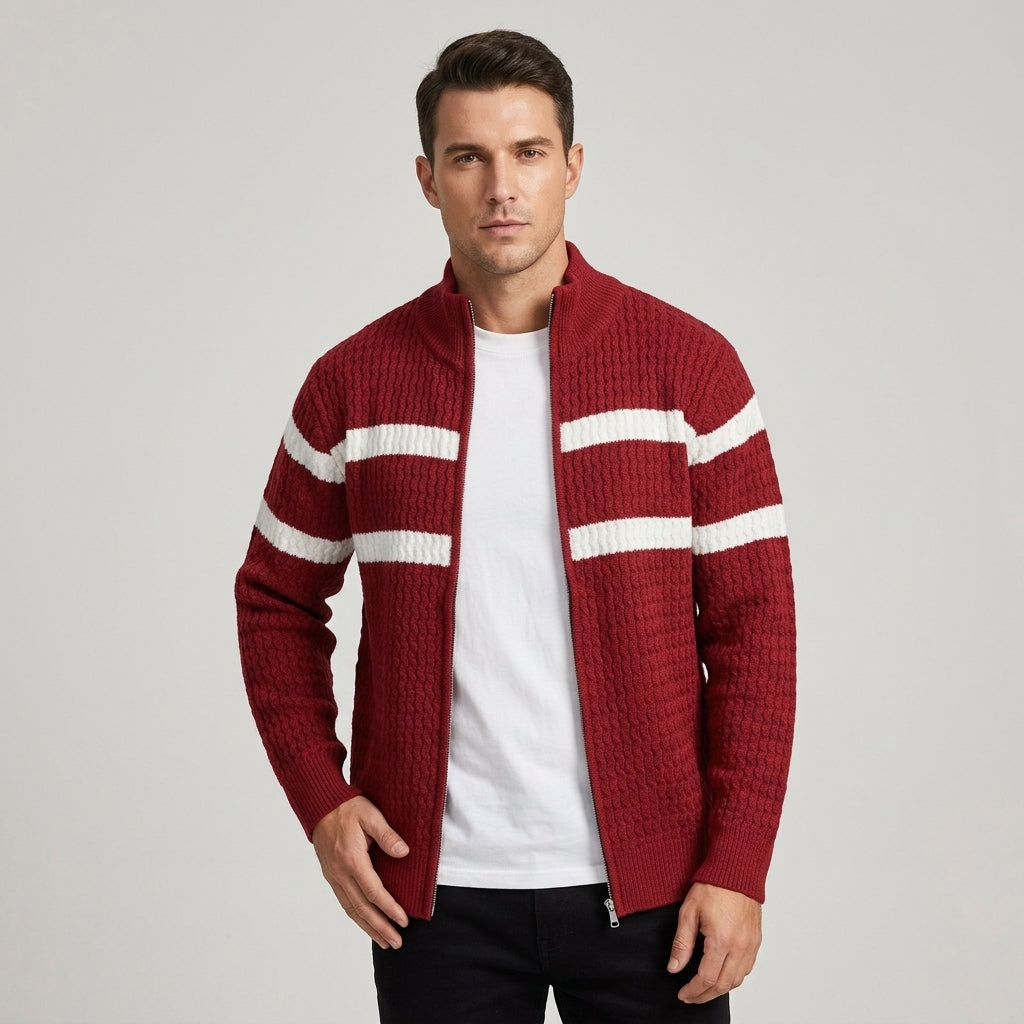 Loick - Long Sleeve Knitted Cardigan