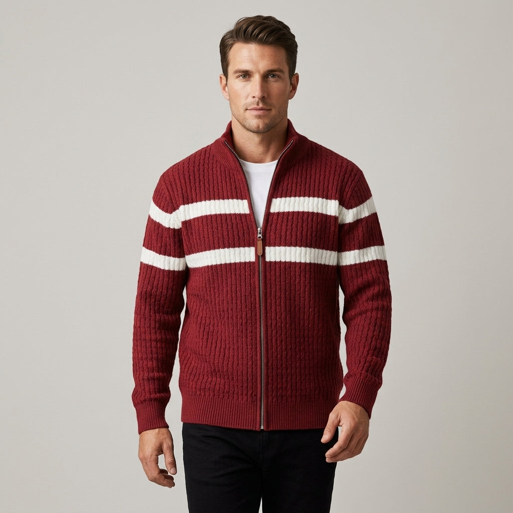 Loick - Long Sleeve Knitted Cardigan