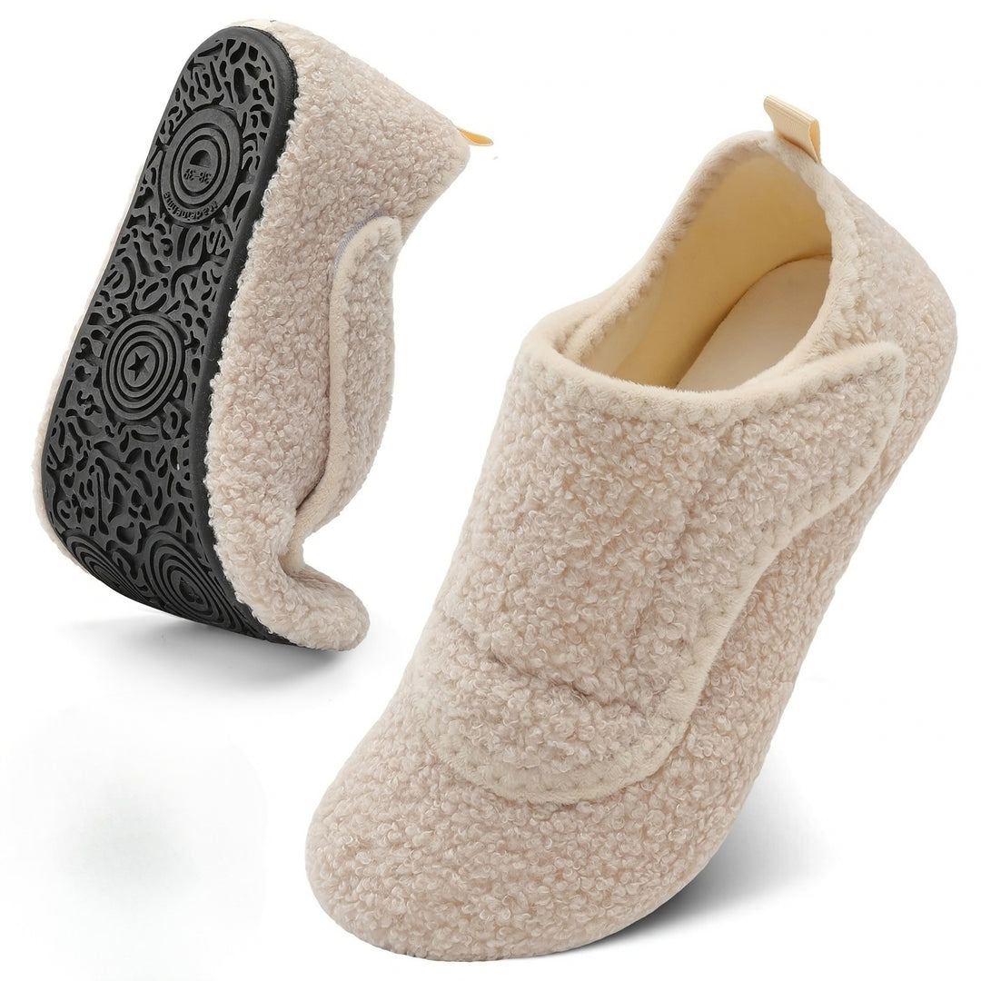 Shehara - Lightweight Wide Slipper With Rubber Sole