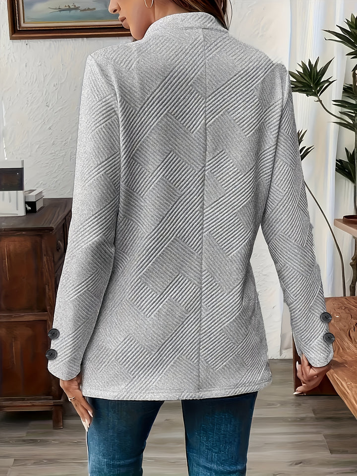 Hilkka - Long Sleeve Jacket With Pocket