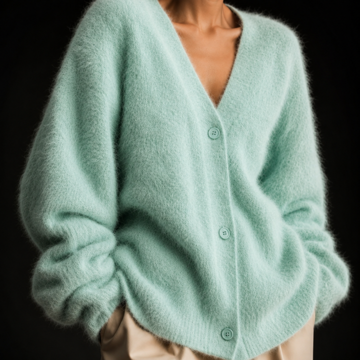 Remona - Comfortable Cashmere Cardigan