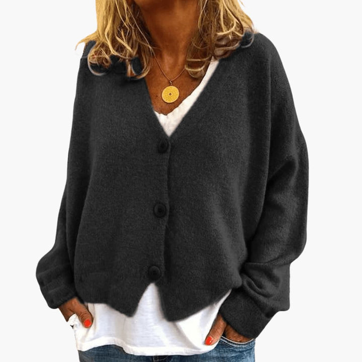 Gwen - Long Sleeve Knitted Cardigan
