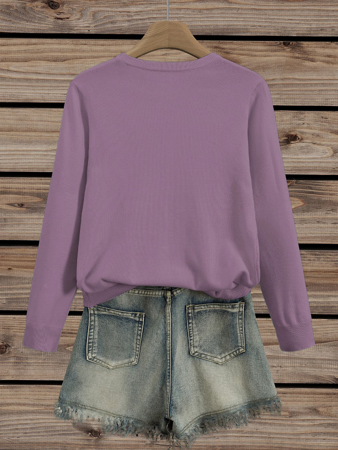 Meyla - Elegant Long Sleeve Sweater