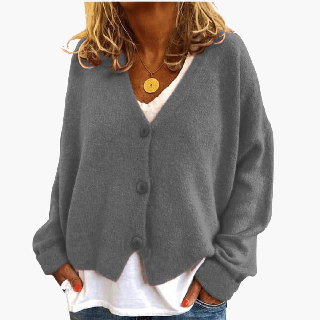 Gwen - Long Sleeve Knitted Cardigan