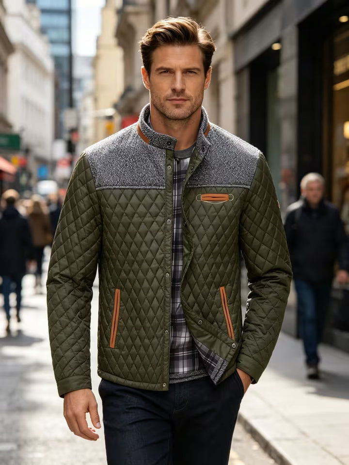 Stetson - Diamond Patchwork Puffer Jacket