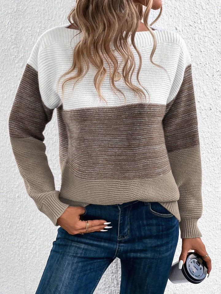Faria - Elegant Long Sleeve Sweater
