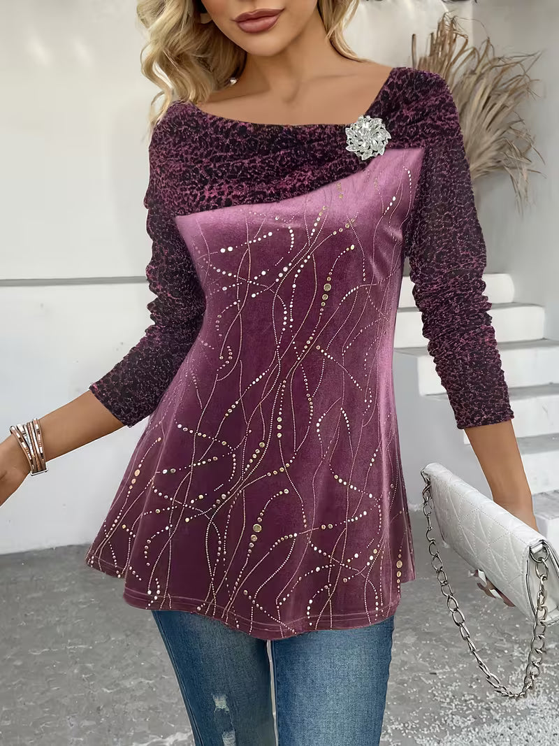 Zulikha - Elegant Long Sleeve Top