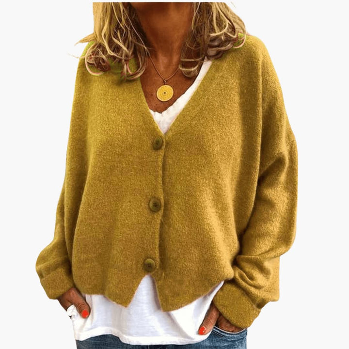 Gwen - Long Sleeve Knitted Cardigan