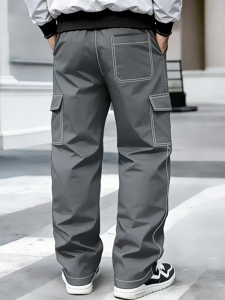 Jamein - Cargo Pants With Contrast Stitching