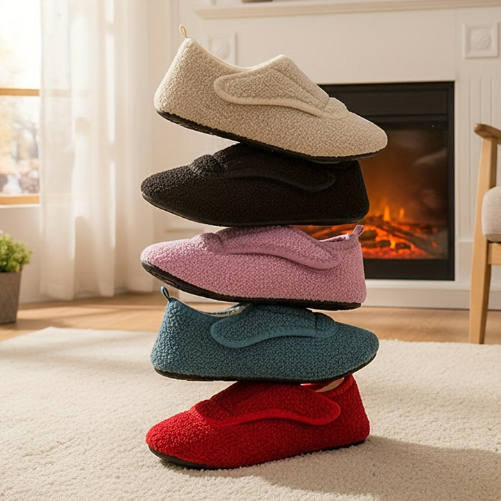 Shehara - Lightweight Wide Slipper With Rubber Sole