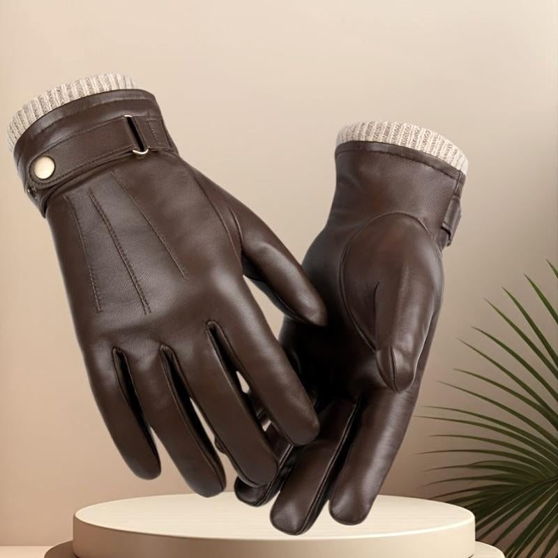 Matheo - Winter Thermal Leather Gloves