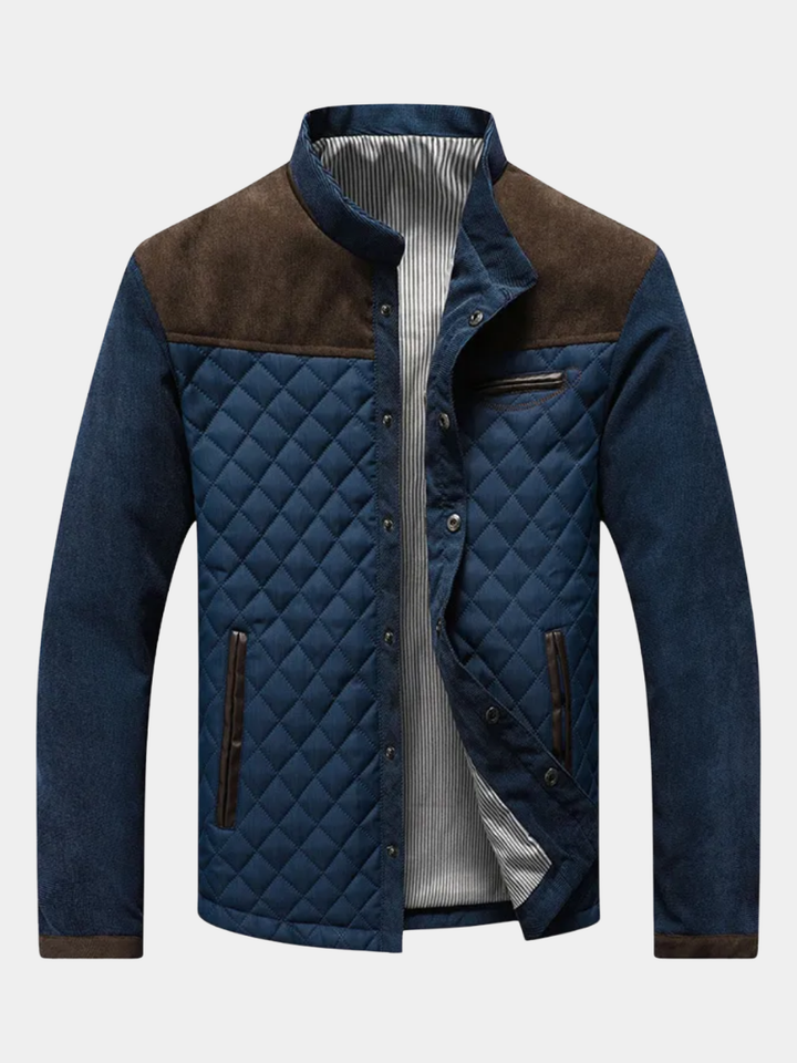Chips - Quilted Contrast Shoulder Jacket