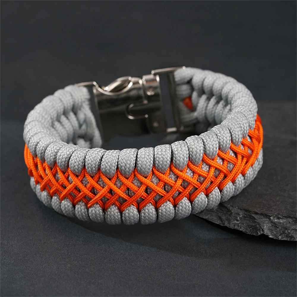 KnotVanta - Bracelet With Woven Cord and Buckle