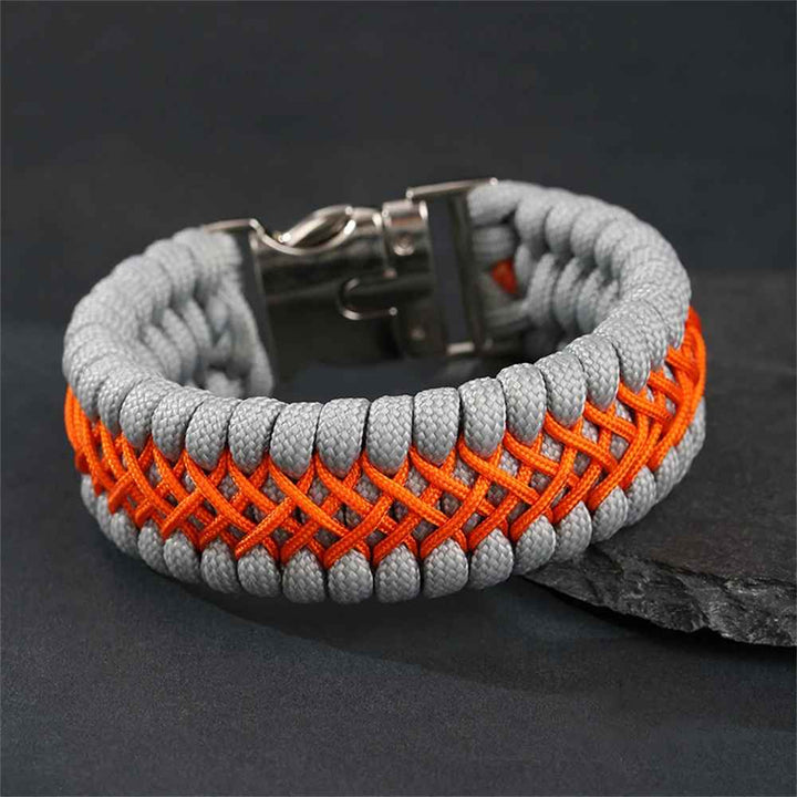 KnotVanta - Bracelet With Woven Cord and Buckle