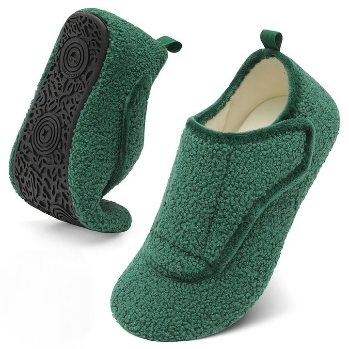 Shehara - Lightweight Wide Slipper With Rubber Sole
