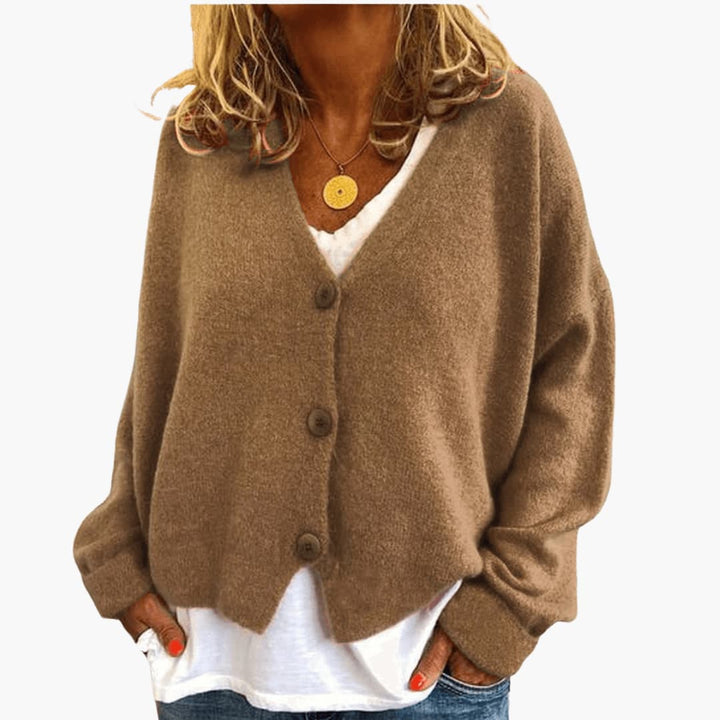 Gwen - Long Sleeve Knitted Cardigan