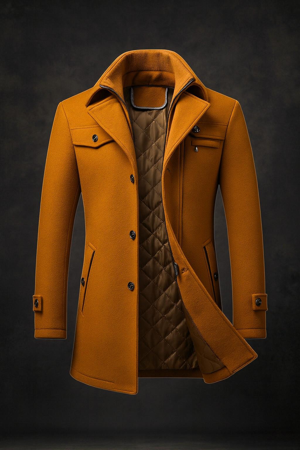 Edoardo - Button Up Wool Coat
