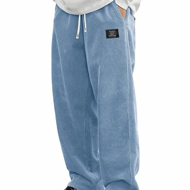 Warren - Wide-Leg Drawstring Pants With Pockets