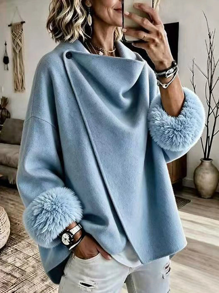 Maddia - Elegant Faux Fur Jacket