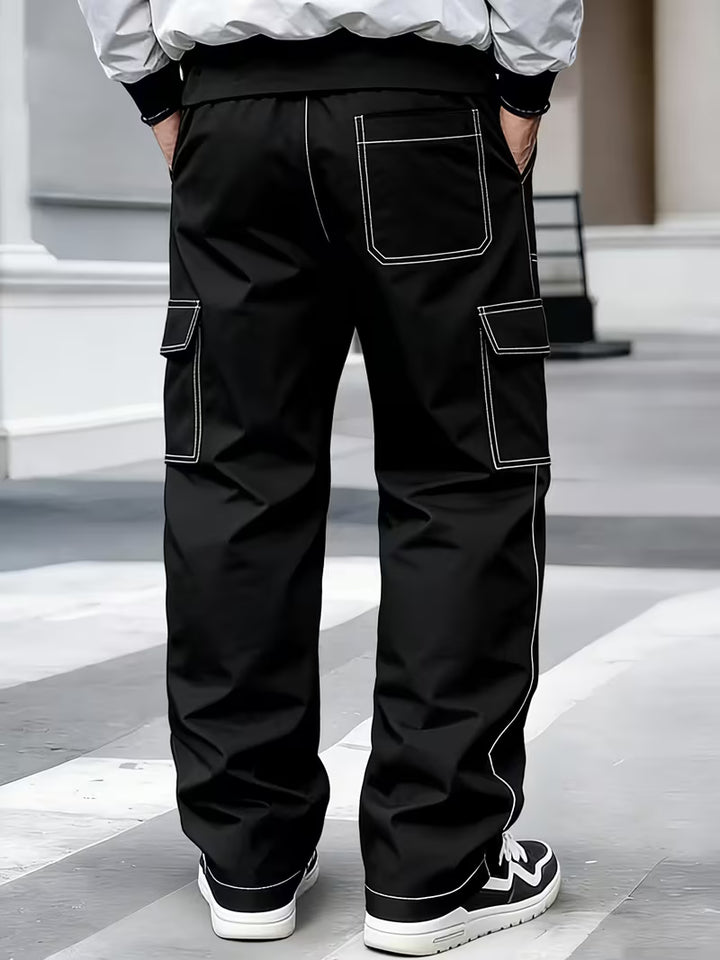 Jamein - Cargo Pants With Contrast Stitching