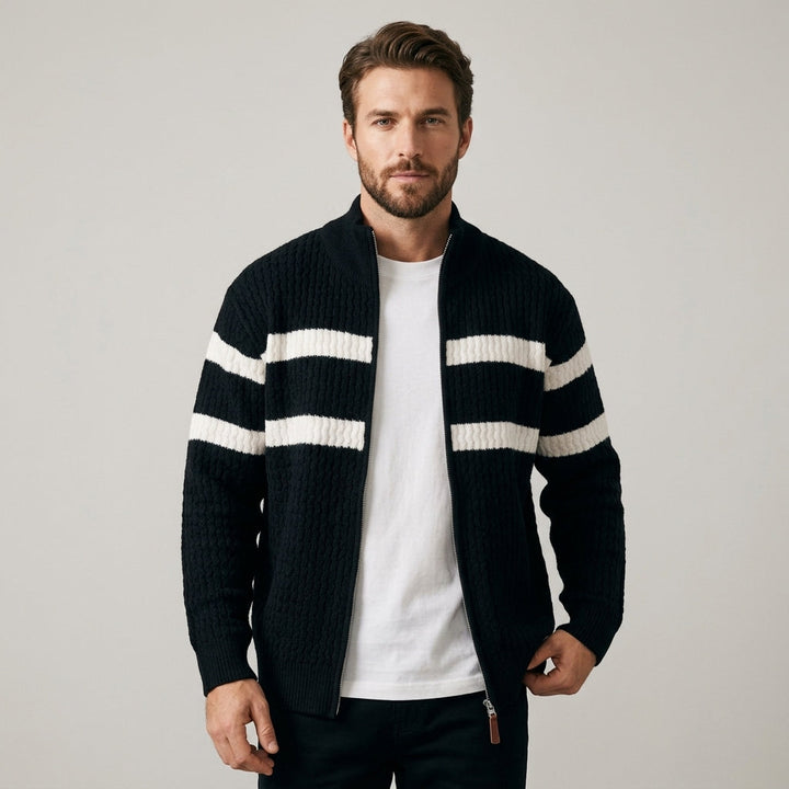Loick - Long Sleeve Knitted Cardigan