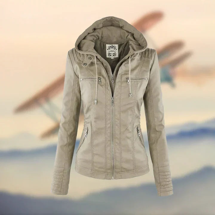 Janina – Elegant And Unique Leather Jacket