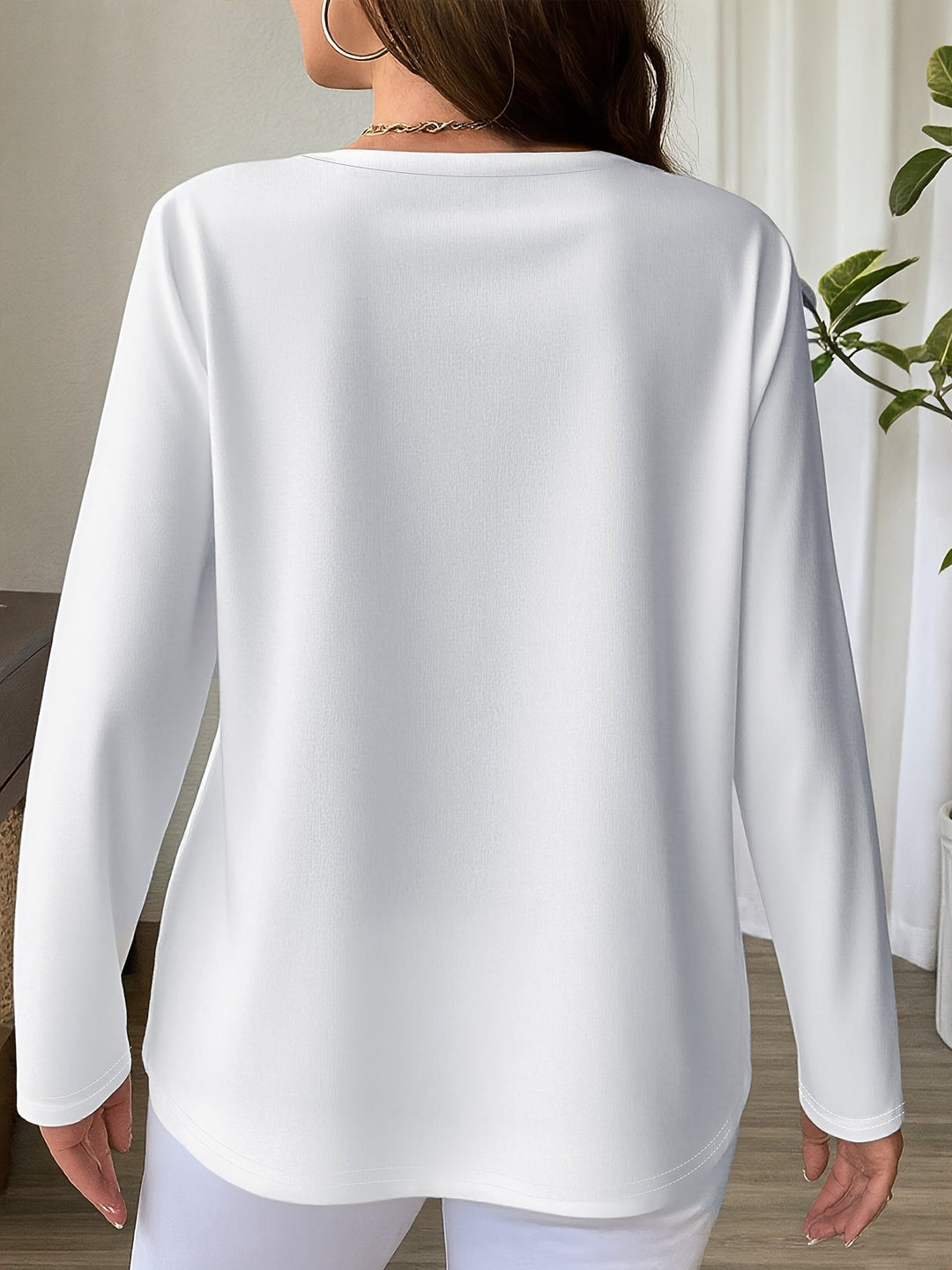 Vlada - Elegant Long Sleeve Winter Shirt
