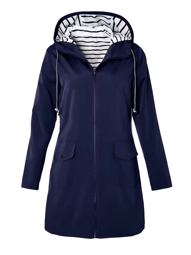 Rinola - Hooded Jacket With Pockets