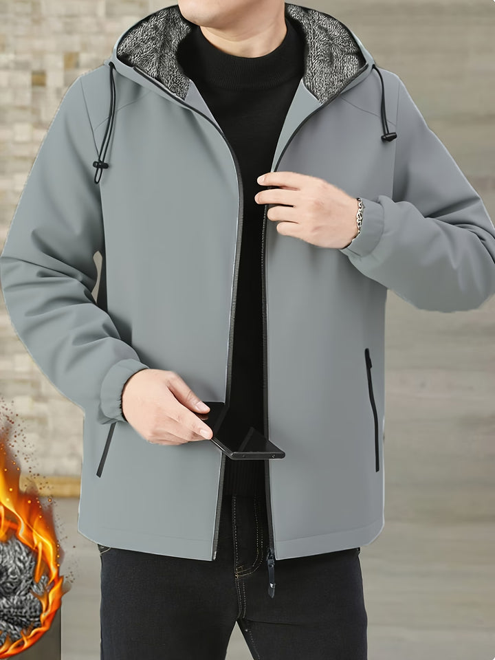 Oumar - Long Sleeve Zip-Up Jacket