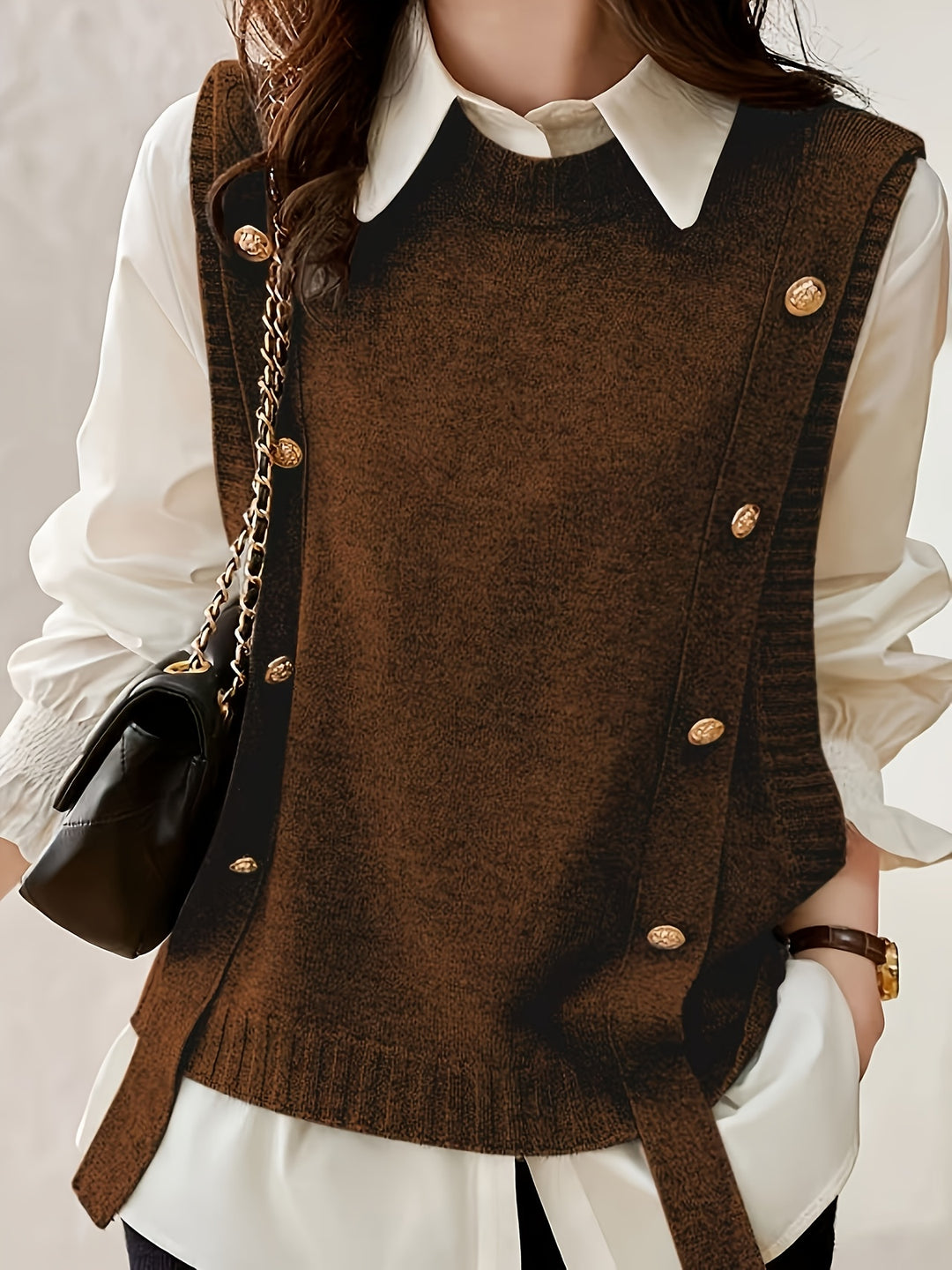 Bineta - Casual Vest Sweater