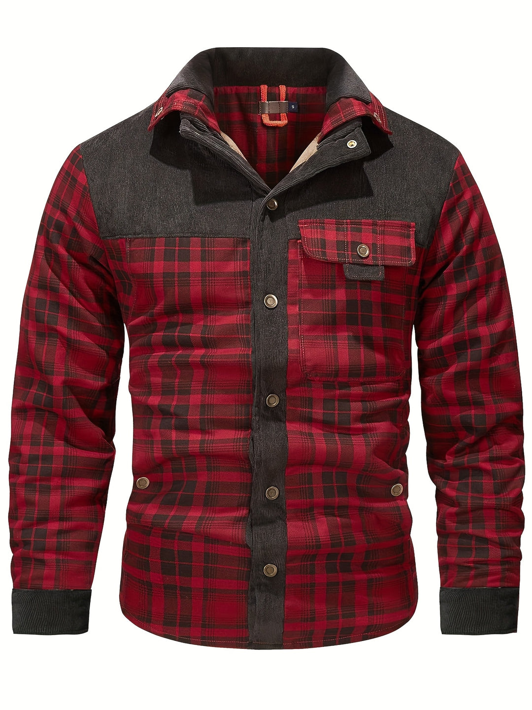 Dalmas - Casual Winter Plaid Jacket