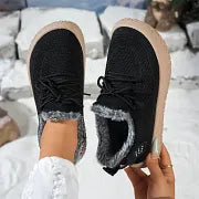 Dyer - Sneakers With Lace-Up Closure and Fuzzy Lining