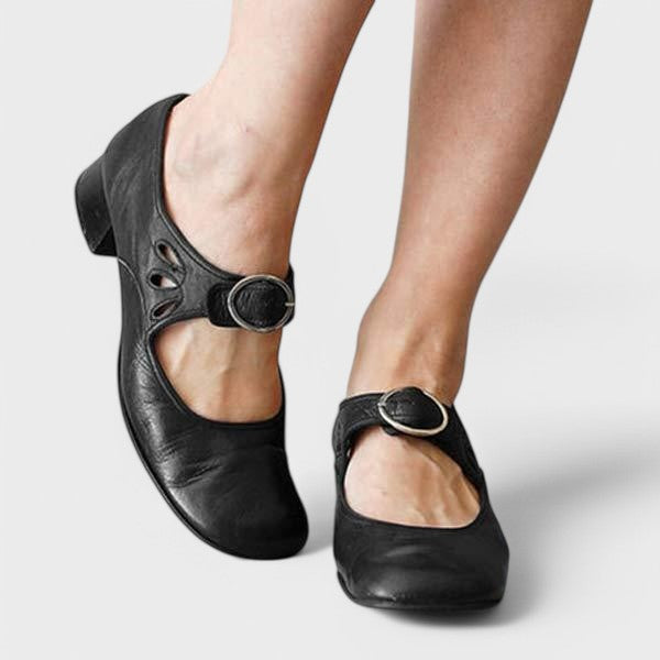 Lois - Single Buckle Shoes