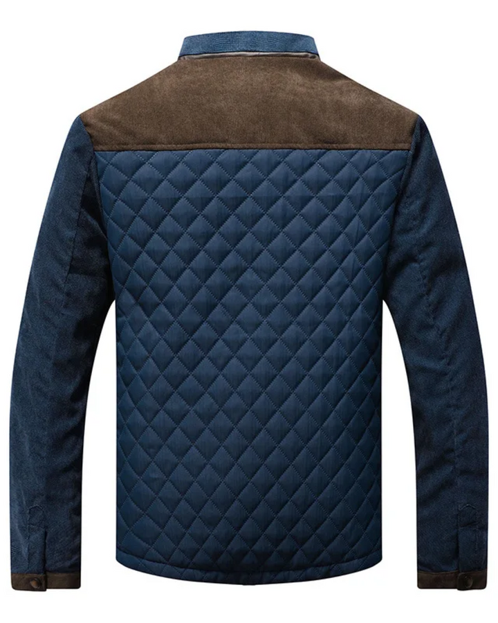 Chips - Quilted Contrast Shoulder Jacket
