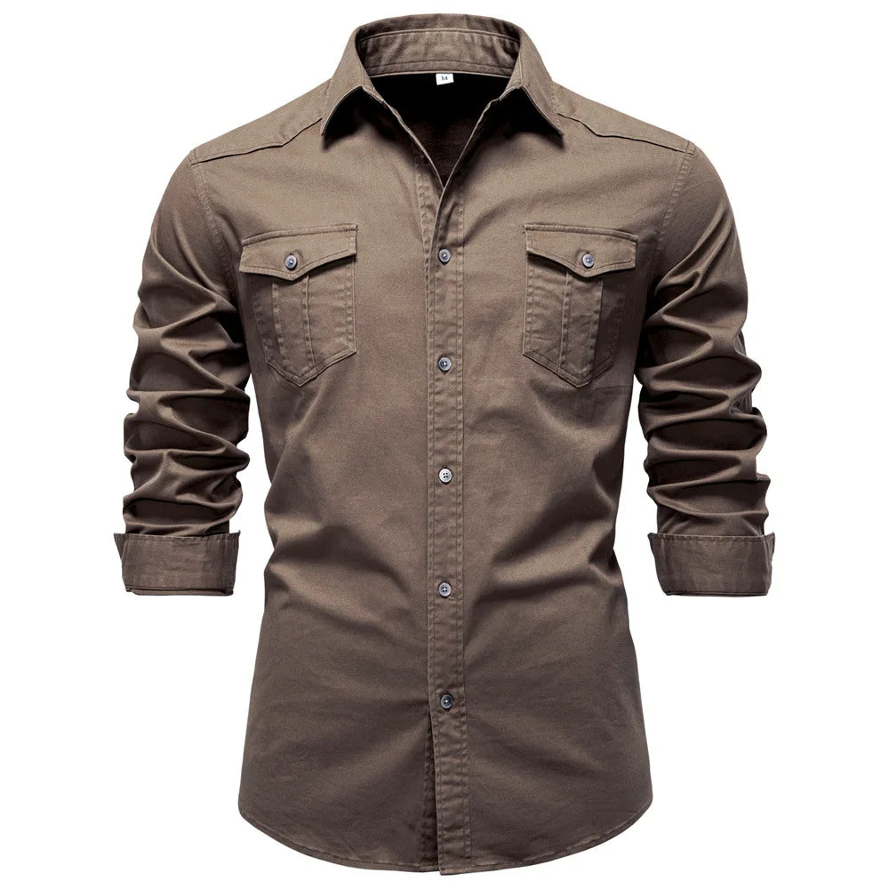 Sampath - Long Sleeve Cotton Shirt