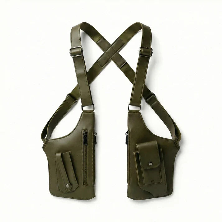 Brousseau - Adjustable Crossbody Utility Holster Bag Harness