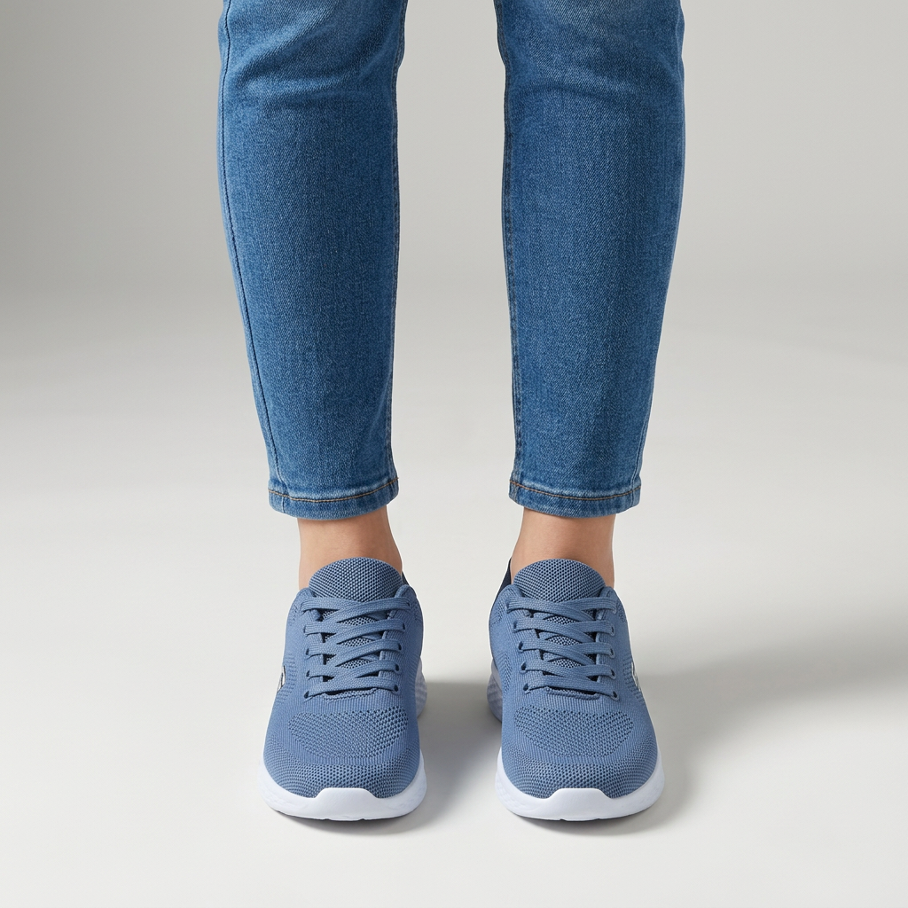 Alixia - Comfortable Lace Up Sneaker
