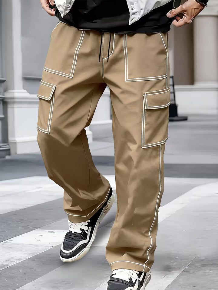 Jamein - Cargo Pants With Contrast Stitching