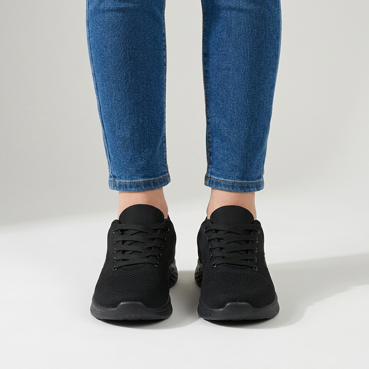 Alixia - Comfortable Lace Up Sneaker