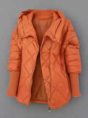 Stephenson - Jacket With Hood and Diamond Quilted Pattern