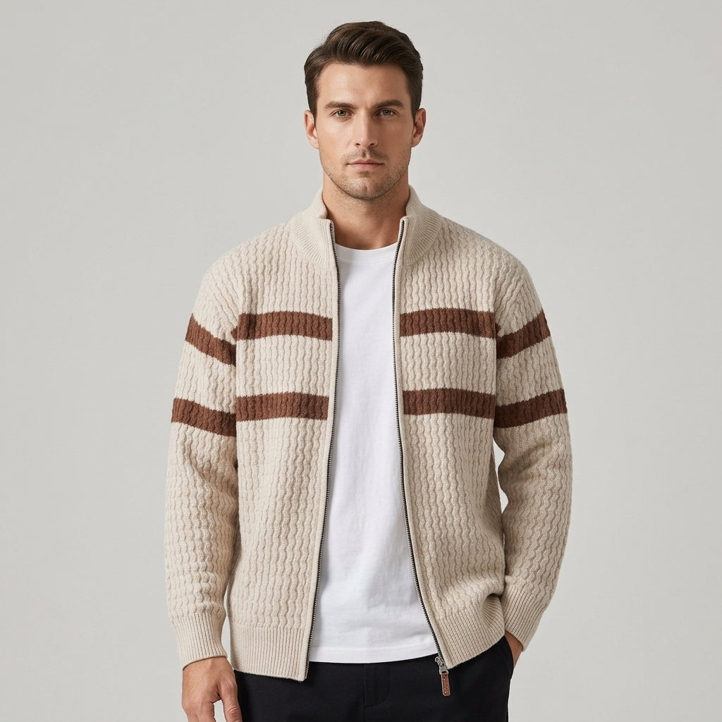 Loick - Long Sleeve Knitted Cardigan