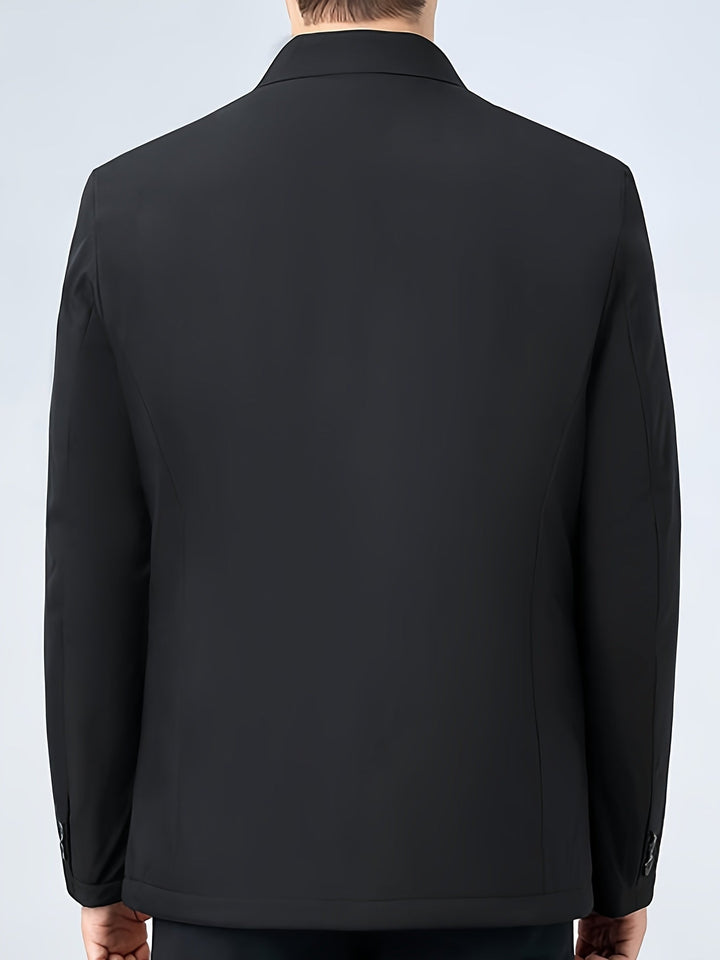 Lewinn - Commuter Jacket With Front Button Placket