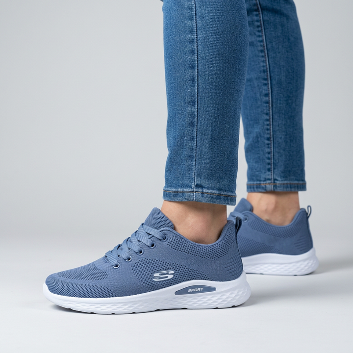 Alixia - Comfortable Lace Up Sneaker